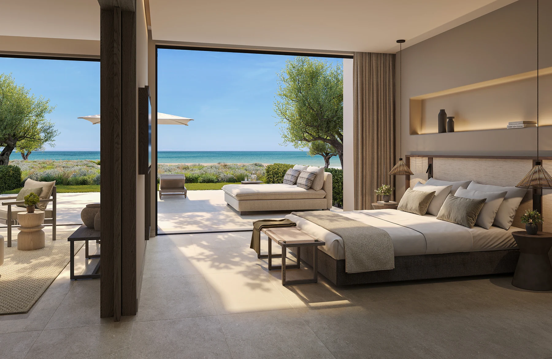 One Bedroom Suite Private Garden im Ikos Kissamos – Visualisierung
