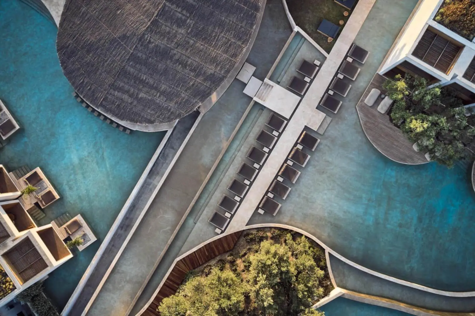 Poollandschaft des Olea All Suite Hotel