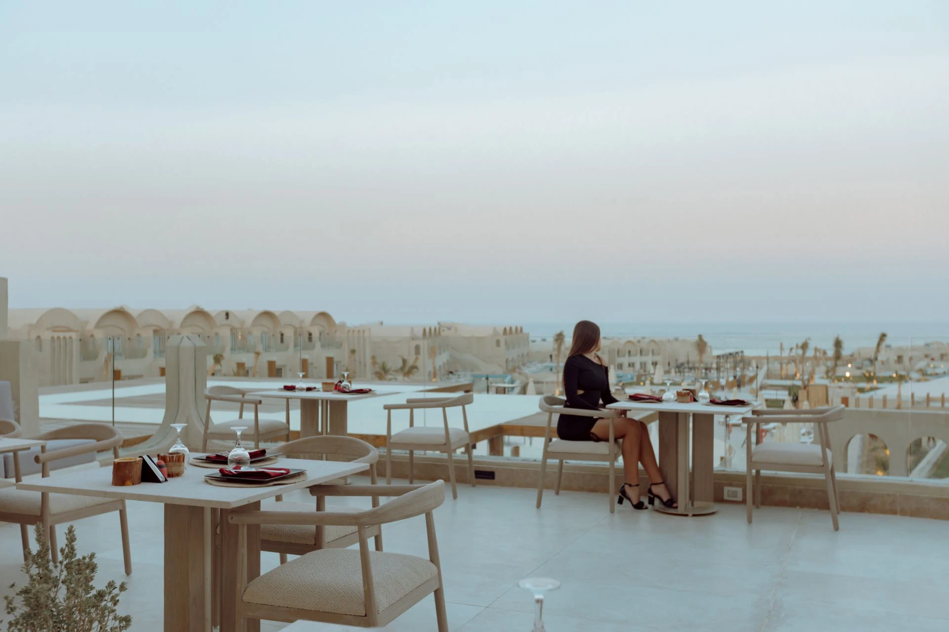 Manzoku Restaurant im SUNRISE Anjum Resort
